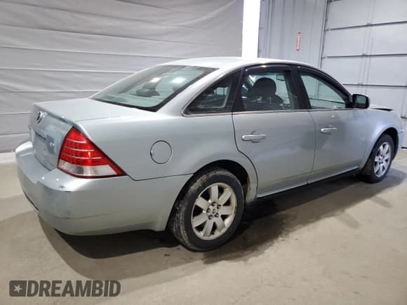 ✅ 2006 Mercury Montego Luxury • VIN: 1MEFM41116G617337 • Lot: 53322135. Wystawiony na Copart z przebiegiem 203 190 mil. Bezpłatny archiwum sprzedaży aukcyjnych z USA i szczegółowy raport historii pojazdu na DreamBid. Zdjęcie 3.