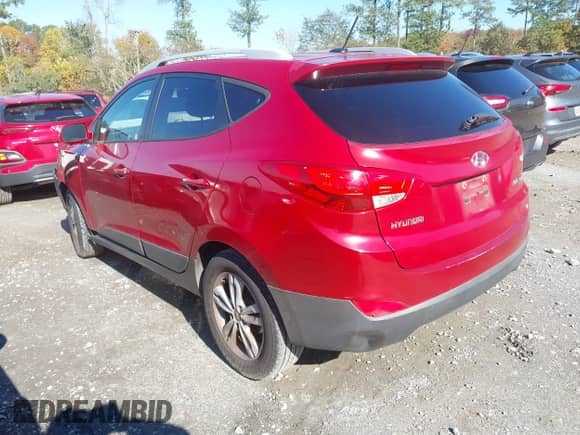 2013 Hyundai Tucson GLS с VIN KM8JU3AC1DU547081, выставлен на аукционе IAAI как лот 43605992 с пробегом 172 811 миль миль и . История ставок и продаж доступна на DreamBid. Изображение 3.