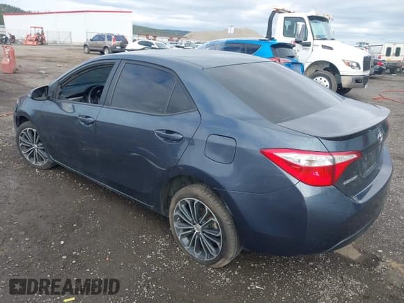 ✅ 2016 Toyota Corolla L • VIN: 2T1BURHE1GC619532 • Lot: 43400559. Listed on IAAI with 150,016 mi. Free auction sales archive from the USA and detailed vehicle history report at DreamBid. Image 3.