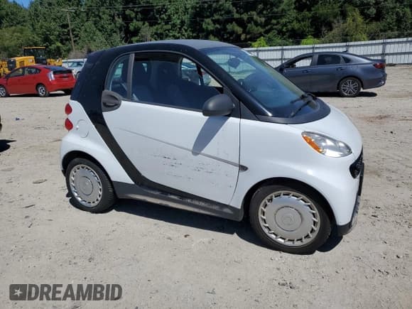 ✅ 2015 Smart fortwo Passion • VIN: WMEEJ3BA6FK796116 • Lot: 69946385. Listed on Copart with Not provided. Free auction sales archive from the USA and detailed vehicle history report at DreamBid. Image 4.