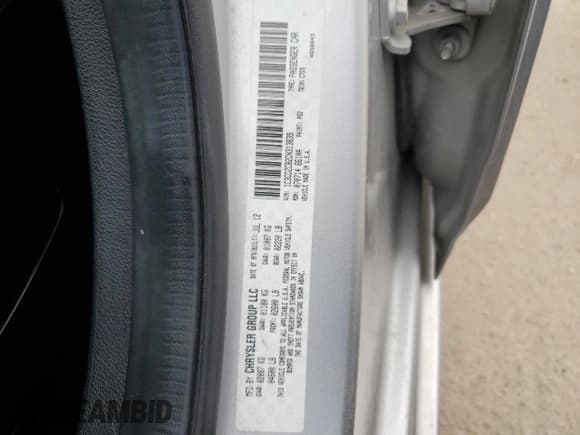 ✅ 2012 Dodge Avenger SXT • VIN: 1C3CDZCB2CN313839 • Lot: 44384125. Wystawiony na Copart z przebiegiem 134 849 mil. Bezpłatny archiwum sprzedaży aukcyjnych z USA i szczegółowy raport historii pojazdu na DreamBid. Zdjęcie 12.