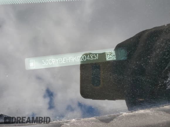 ✅ 2019 Chevrolet Silverado 1500 Custom • VIN: 3GCPYBEH9KG204831 • Lot: 84636995. Wystawiony na Copart z przebiegiem 91 548 mil. Bezpłatny archiwum sprzedaży aukcyjnych z USA i szczegółowy raport historii pojazdu na DreamBid. Zdjęcie 12.