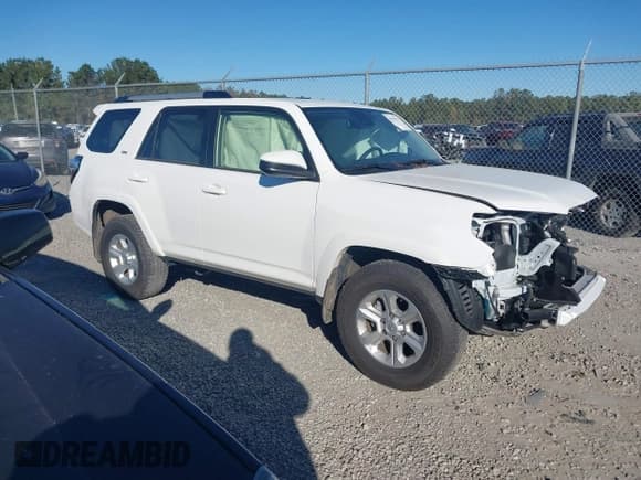 ✅ 2023 Toyota 4Runner SR5 • VIN: JTEEU5JR0P5300716 • Lot: 43653577. Listed on IAAI with 5,235 mi. Free auction sales archive from the USA and detailed vehicle history report at DreamBid. Image 12.