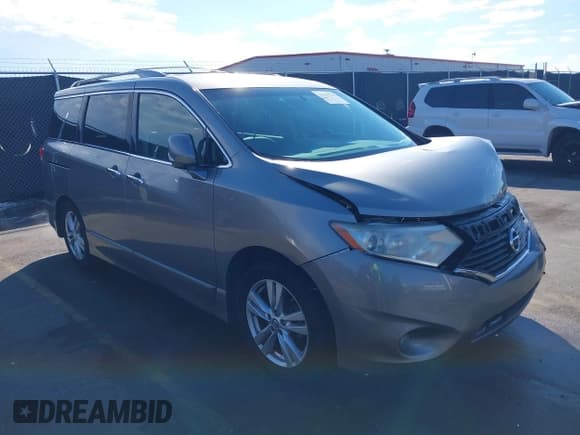 ✅ 2012 Nissan Quest S • VIN: JN8AE2KP4C9033194 • Lot: 41404730. Listed on IAAI with 149,156 mi. Free auction sales archive from the USA and detailed vehicle history report at DreamBid. Image 1.