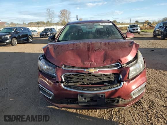 2016 Chevrolet Cruze LT z VIN 1G1PE5SB7G7150287, wystawiony jako Copart lot #82481605 z przebiegiem 155 201 mil mil oraz Szkoda całkowita • Salvage title. Historia ofert i sprzedaży dostępna na DreamBid. Obrazek 5.