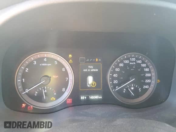 2017 Hyundai Tucson Sport z VIN KM8J3CA23HU541265, wystawiony jako Copart lot #84772075 z przebiegiem 145 080 mil mil oraz Szkoda całkowita • Salvage title. Historia ofert i sprzedaży dostępna na DreamBid. Obrazek 9.