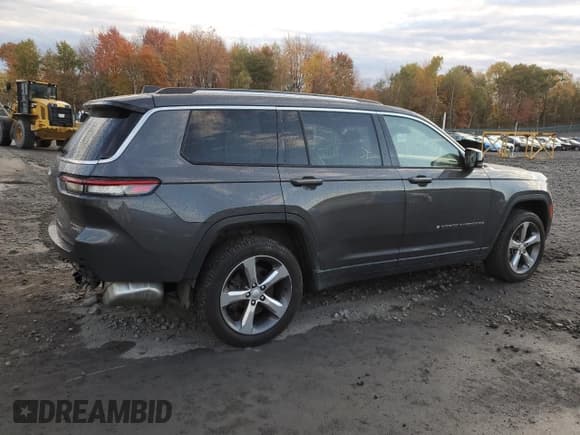 ✅ 2021 Jeep Grand Cherokee Limited • VIN: 1C4RJKBG7M8125711 • Lot: 82595415. Wystawiony na Copart z przebiegiem 77 511 mil. Bezpłatny archiwum sprzedaży aukcyjnych z USA i szczegółowy raport historii pojazdu na DreamBid. Zdjęcie 3.