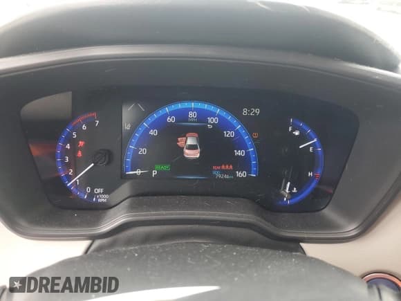 ✅ 2022 Toyota Corolla Hybrid LE • VIN: JTDEAMDE0NJ048759 • Lot: 86641685. Listed on Copart with 79,246 mi. Free auction sales archive from the USA and detailed vehicle history report at DreamBid. Image 9.