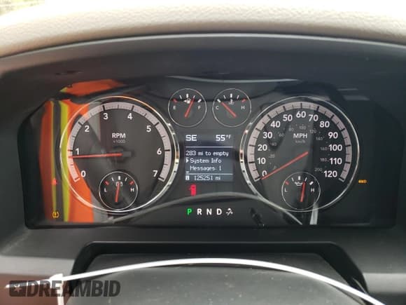 ✅ 2009 Dodge 1500 SLT • VIN: 1D3HV13T19S702739 • Lot: 55923585. Wystawiony na Copart z przebiegiem 125 251 mil. Bezpłatny archiwum sprzedaży aukcyjnych z USA i szczegółowy raport historii pojazdu na DreamBid. Zdjęcie 9.