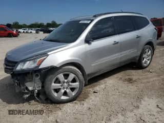 2017 Chevrolet Traverse LT z VIN 1GNKRGKD0HJ331696, wystawiony jako Copart lot #65567705 z przebiegiem Nie podano mil oraz Szkoda całkowita • Salvage title. Historia ofert i sprzedaży dostępna na DreamBid. Obrazek 1.
