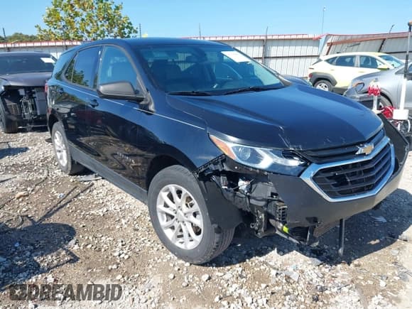 ✅ 2019 Chevrolet Equinox LS • VIN: 3GNAXHEV4KL122909 • Лот: 43378085. Опубликован ранее на IAAI с пробегом 126 738 миль. Бесплатный доступ к архиву аукционных продаж из США и подробный отчёт об истории автомобиля на DreamBid. Изображение 1.
