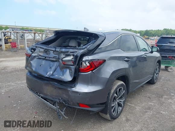 ✅ 2021 Lexus RX 350 • VIN: 2T2HZMDA5MC305231 • Lot: 42860488. Listed on IAAI with 36,090 mi. Free auction sales archive from the USA and detailed vehicle history report at DreamBid. Image 4.
