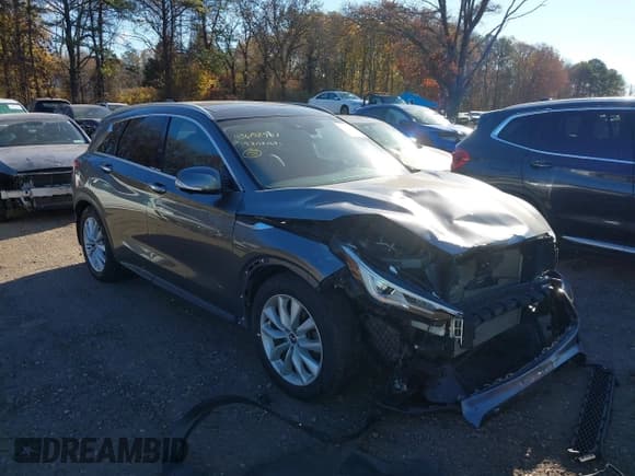 ✅ 2019 Infiniti QX50 Essential • VIN: 3PCAJ5M31KF119246 • Lot: 43652461. Wystawiony na IAAI z przebiegiem 55 230 mil. Bezpłatny archiwum sprzedaży aukcyjnych z USA i szczegółowy raport historii pojazdu na DreamBid. Zdjęcie 1.