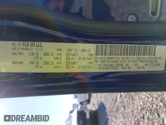 ✅ 2018 Jeep Compass Latitude • VIN: 3C4NJDBB1JT254605 • Лот: 43499328. Опубликован ранее на IAAI с пробегом 101 947 миль. Бесплатный доступ к архиву аукционных продаж из США и подробный отчёт об истории автомобиля на DreamBid. Изображение 9.