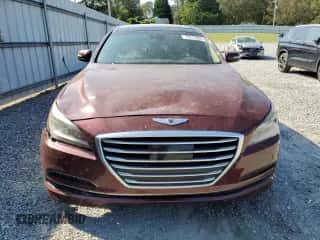 2015 Hyundai Genesis 3.8L z VIN KMHGN4JE6FU065076, wystawiony jako Copart lot #75275004 z przebiegiem Nie podano mil oraz Szkoda całkowita • Salvage title. Historia ofert i sprzedaży dostępna na DreamBid. Obrazek 5.