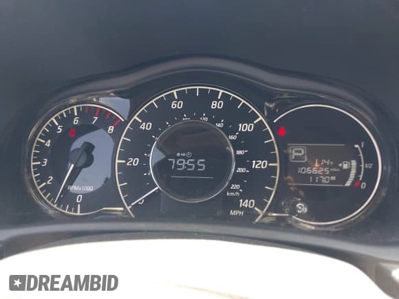 ✅ 2016 Nissan Note SV • VIN: 3N1CE2CP4GL407211 • Lot: 42359339. Listed on IAAI with 106,625 mi. Free auction sales archive from the USA and detailed vehicle history report at DreamBid. Image 7.