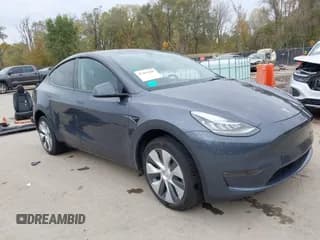 ✅ 2023 Tesla Model Y Long Range • VIN: 7SAYGDEE1PA155811 • Lot: 43469495. Listed on IAAI with 19,710 mi. Free auction sales archive from the USA and detailed vehicle history report at DreamBid. Image 1.