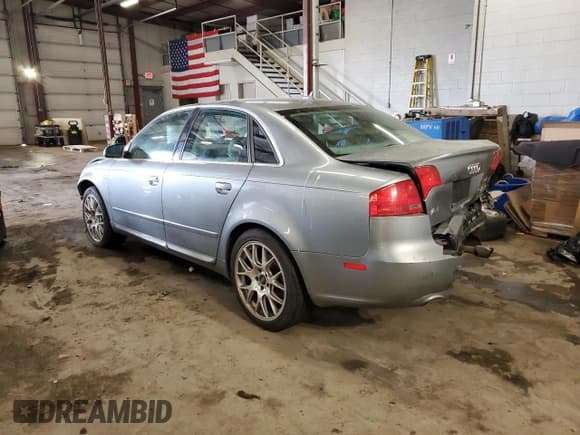 ✅ 2008 Audi A4 2.0T • VIN: WAUDF78E38A066506 • Lot: 46342365. Listed on Copart with 185,002 mi. Free auction sales archive from the USA and detailed vehicle history report at DreamBid. Image 2.