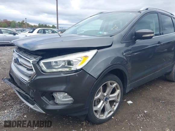 ✅ 2019 Ford Escape Titanium • VIN: 1FMCU9J9XKUB42852 • Lot: 43446112. Listed on IAAI with 83,336 mi. Free auction sales archive from the USA and detailed vehicle history report at DreamBid. Image 6.