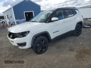 ✅ 2021 Jeep Compass Latitude • VIN: 3C4NJDBB9MT554882 • Lot: 89516345. Listed on Copart with 47,964 mi. Free auction sales archive from the USA and detailed vehicle history report at DreamBid. Image 1.
