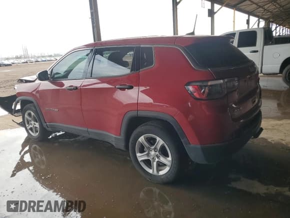 ✅ 2024 Jeep Compass Sport • VIN: 3C4NJDAN9RT578604 • Лот: 80844765. Опубликован ранее на Copart с пробегом 18 839 миль. Бесплатный доступ к архиву аукционных продаж из США и подробный отчёт об истории автомобиля на DreamBid. Изображение 2.