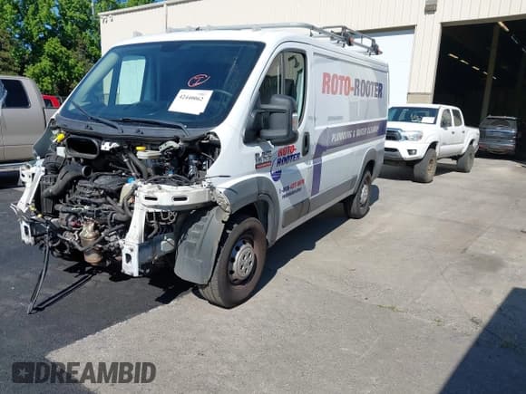 ✅ 2017 Ram ProMaster Cargo • VIN: 3C6TRVAG1HE531777 • Lot: 42440062. Listed on IAAI with 123,298 mi. Free auction sales archive from the USA and detailed vehicle history report at DreamBid. Image 2.