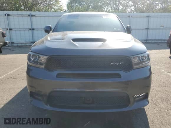2018 Dodge Durango SRT z VIN 1C4SDJGJ2JC169843, wystawiony jako Copart lot #71884965 z przebiegiem Nie podano mil oraz Czysty tytuł • Clean title. Historia ofert i sprzedaży dostępna na DreamBid. Obrazek 5.