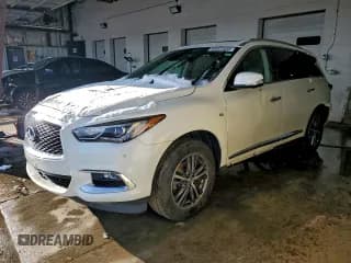 ✅ 2019 Infiniti QX60 Luxe • VIN: 5N1DL0MM1KC508562 • Lot: 95922535. Listed on Copart with 136,099 mi. Free auction sales archive from the USA and detailed vehicle history report at DreamBid. Image 1.
