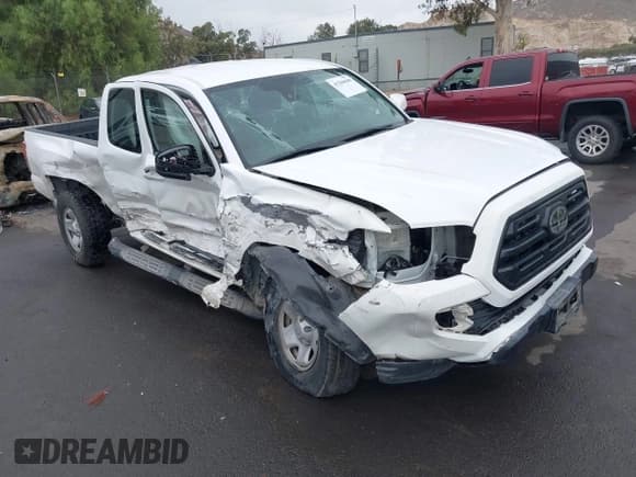 ✅ 2018 Toyota Tacoma SR • VIN: 5TFRX5GN1JX130184 • Lot: 43366048. Listed on IAAI with 141,097 mi. Free auction sales archive from the USA and detailed vehicle history report at DreamBid. Image 1.