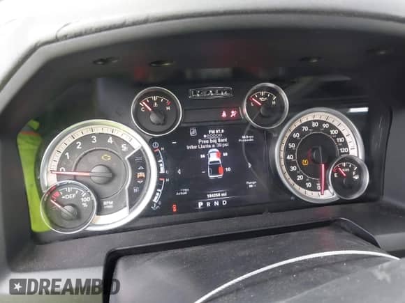 2014 Ram 1500 Big Horn with VIN 1C6RR7LM5ES385563, listed as a IAAI auction lot 43540358 with 184,258 mi miles and . Bid and sale history available at DreamBid. Image 7.