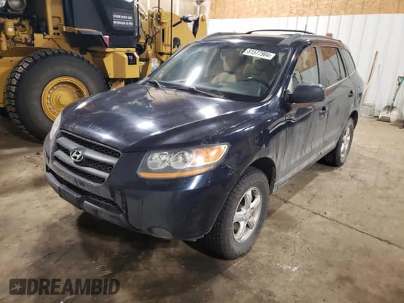 ✅ 2008 Hyundai Santa Fe GLS • VIN: 5NMSG73D98H162703 • Lot: 81577904. Listed on Copart with 146,763 mi. Free auction sales archive from the USA and detailed vehicle history report at DreamBid. Image 1.