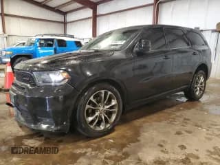 ✅ 2020 Dodge Durango GT • VIN: 1C4RDJDG5LC261510 • Лот: 67663715. Опубликован ранее на Copart с пробегом 104 576 миль. Бесплатный доступ к архиву аукционных продаж из США и подробный отчёт об истории автомобиля на DreamBid. Изображение 1.