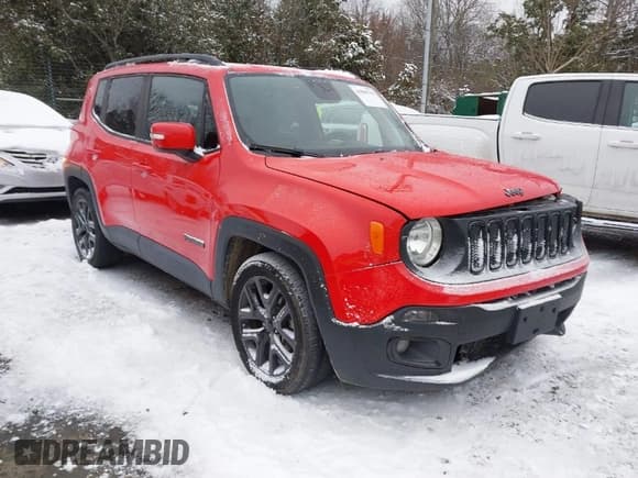 ✅ 2018 Jeep Renegade Latitude • VIN: ZACCJABB6JPH97400 • Lot: 41588794. Wystawiony na IAAI z przebiegiem 63 647 mil. Bezpłatny archiwum sprzedaży aukcyjnych z USA i szczegółowy raport historii pojazdu na DreamBid. Zdjęcie 1.