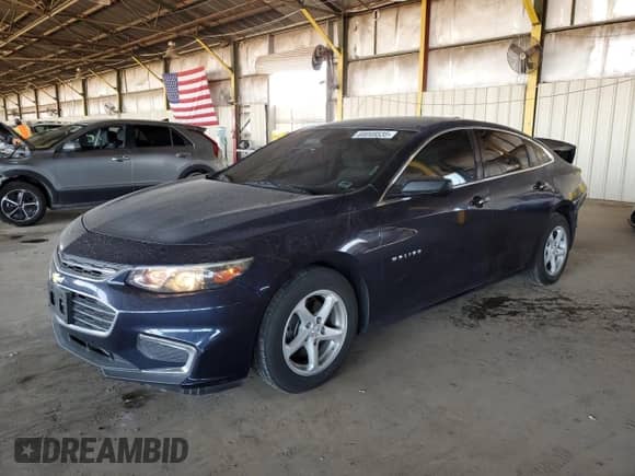 2016 Chevrolet Malibu LS z VIN 1G1ZC5ST6GF224375, wystawiony jako Copart lot #68048535 z przebiegiem 93 616 mil mil oraz Szkoda całkowita • Salvage title. Historia ofert i sprzedaży dostępna na DreamBid. Obrazek 1.