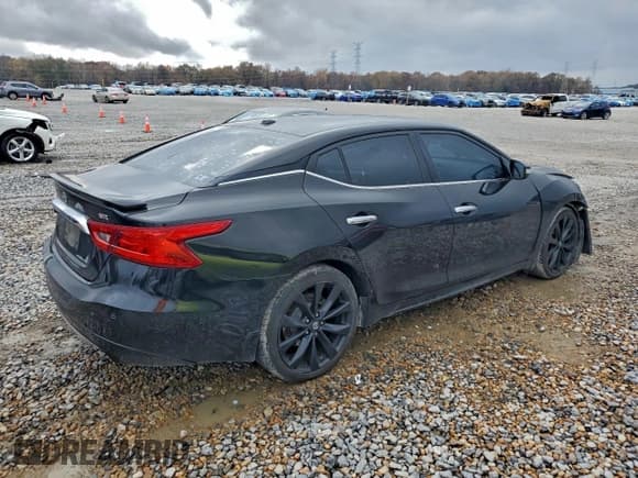✅ 2017 Nissan Maxima SR • VIN: 1N4AA6AP0HC407476 • Lot: 93571495. Listed on Copart with 186,942 mi. Free auction sales archive from the USA and detailed vehicle history report at DreamBid. Image 3.