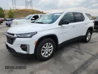 2023 Chevrolet Traverse LS с VIN 1GNEVFKW5PJ281672, выставлен на аукционе Copart как лот 68931115 с пробегом 34 501 миль миль и Списание • Salvage title. История ставок и продаж доступна на DreamBid. Изображение 1.