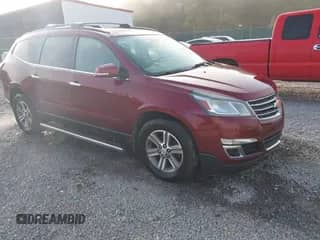 2015 Chevrolet Traverse LT z VIN 1GNKVHKD1FJ100417, wystawiony jako IAAI lot #43021288 z przebiegiem 150 324 mil mil oraz . Historia ofert i sprzedaży dostępna na DreamBid. Obrazek 1.