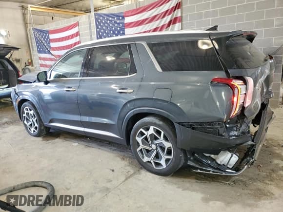 ✅ 2022 Hyundai Palisade Calligraphy • VIN: KM8R7DHE9NU442183 • Lot: 59050414. Listed on Copart with 25,943 mi. Free auction sales archive from the USA and detailed vehicle history report at DreamBid. Image 2.