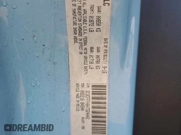 ✅ 2017 FIAT 500 Abarth • VIN: 3C3CFFFH6HT524042 • Lot: 63830245. Wystawiony na Copart z przebiegiem Nie podano. Bezpłatny archiwum sprzedaży aukcyjnych z USA i szczegółowy raport historii pojazdu na DreamBid. Zdjęcie 12.