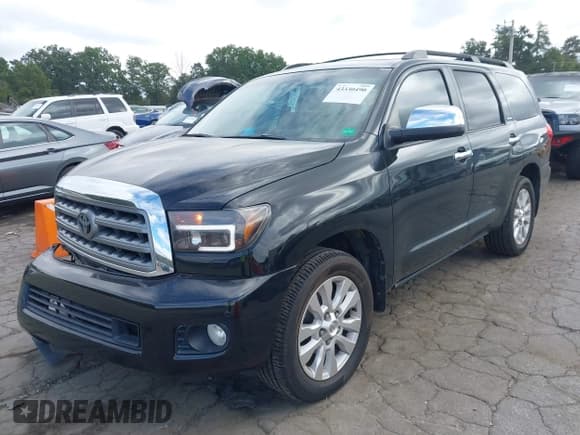 ✅ 2010 Toyota Sequoia Platinum • VIN: 5TDYY5G10AS030492 • Lot: 43330490. Listed on IAAI with 272,577 mi. Free auction sales archive from the USA and detailed vehicle history report at DreamBid. Image 18.