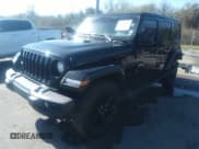 ✅ 2023 Jeep Wrangler Sahara • VIN: 1C4HJXEN9PW624996 • Лот: 41132256. Опубликован ранее на IAAI с пробегом 20 980 миль. Бесплатный доступ к архиву аукционных продаж из США и подробный отчёт об истории автомобиля на DreamBid. Изображение 2.