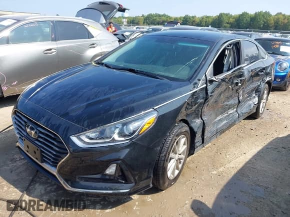 ✅ 2018 Hyundai Sonata SE • VIN: 5NPE24AF0JH598542 • Лот: 43258519. Опубликован ранее на IAAI с пробегом 98 500 миль. Бесплатный доступ к архиву аукционных продаж из США и подробный отчёт об истории автомобиля на DreamBid. Изображение 2.