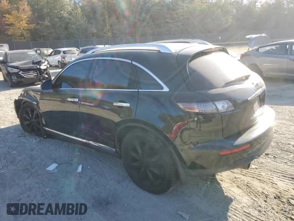 ✅ 2006 Infiniti FX Options • VIN: JNRBS08W36X401053 • Lot: 77360084. Listed on Copart with 239,048 mi. Free auction sales archive from the USA and detailed vehicle history report at DreamBid. Image 2.