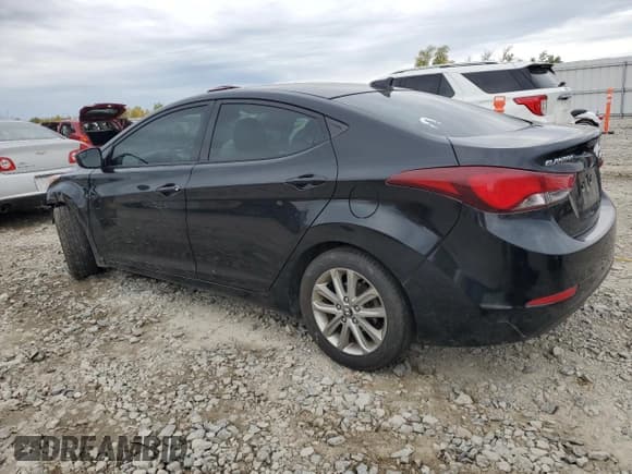 ✅ 2015 Hyundai Elantra SE • VIN: 5NPDH4AE5FH618583 • Lot: 86667715. Listed on Copart with 156,504 mi. Free auction sales archive from the USA and detailed vehicle history report at DreamBid. Image 2.
