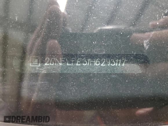 ✅ 2017 Chevrolet Equinox LT • VIN: 2GNFLFE31H6293117 • Лот: 92920765. Опубликован ранее на Copart с пробегом 122 359 миль. Бесплатный доступ к архиву аукционных продаж из США и подробный отчёт об истории автомобиля на DreamBid. Изображение 13.