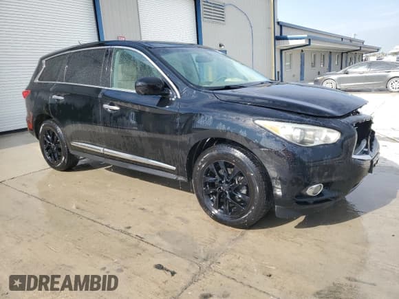 ✅ 2013 Infiniti JX35 • VIN: 5N1AL0MMXDC314506 • Lot: 86432675. Listed on Copart with 160,356 mi. Free auction sales archive from the USA and detailed vehicle history report at DreamBid. Image 4.