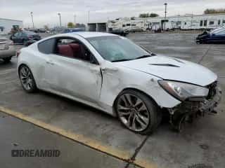 2013 Hyundai Genesis Coupe Track с VIN KMHHU6KJ7DU096333, выставлен на аукционе Copart как лот 81643984 с пробегом Не указан миль и Списание • Salvage title. История ставок и продаж доступна на DreamBid. Изображение 4.
