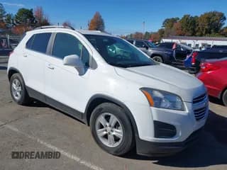 ✅ 2016 Chevrolet Trax LT • VIN: KL7CJLSB1GB569011 • Лот: 43642393. Опубликован ранее на IAAI с пробегом 130 035 миль. Бесплатный доступ к архиву аукционных продаж из США и подробный отчёт об истории автомобиля на DreamBid. Изображение 1.