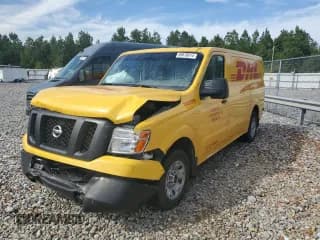 ✅ 2021 Nissan NV Cargo SV • VIN: 1N6BF0KYXMN810378 • Lot: 80171284. Listed on Copart with 105,208 mi. Free auction sales archive from the USA and detailed vehicle history report at DreamBid. Image 1.