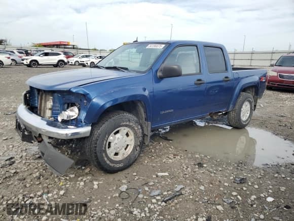 ✅ 2005 Chevrolet Colorado 1SB LS Z85 • VIN: 1GCDT136958225881 • Лот: 54156875. Опубликован ранее на Copart с пробегом 121 453 миль. Бесплатный доступ к архиву аукционных продаж из США и подробный отчёт об истории автомобиля на DreamBid. Изображение 1.